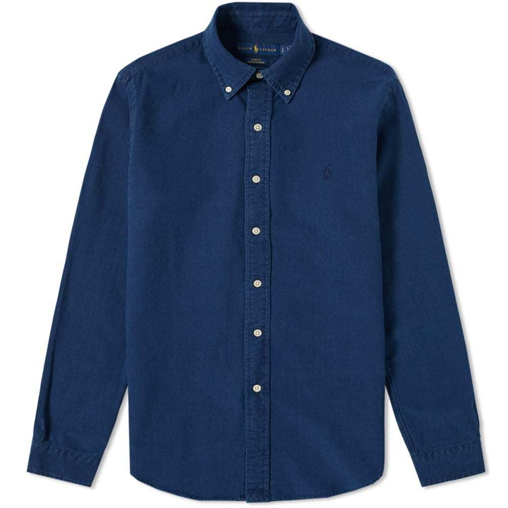 Photo: Polo Ralph Lauren Slim Fit Garment Dyed Button Down Shirt