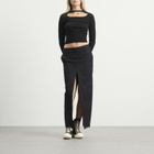 Rick Owens Women's Sliced Skirt in Black