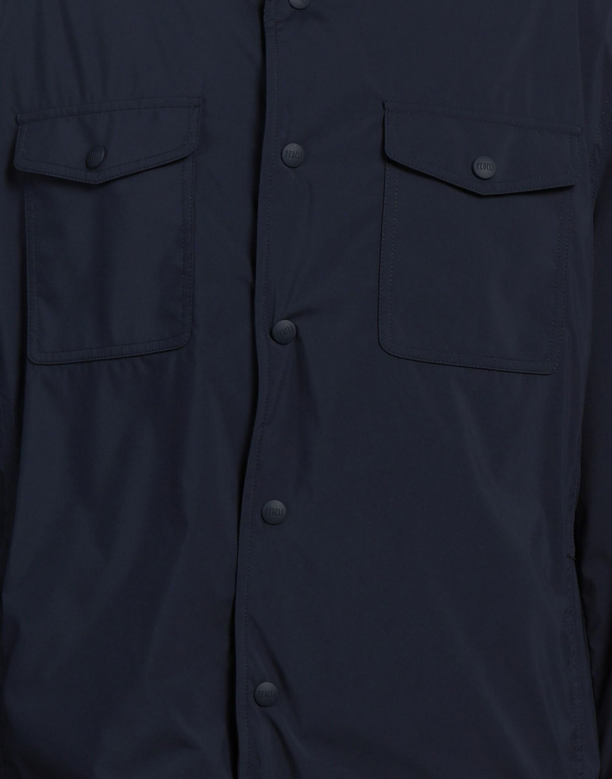 Fedeli Mens Jacket in Navy