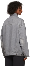 Acne Studios Grey Denim Jacket