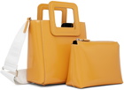 Staud Orange Mini Shirley Bag