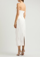 Odd Muse The Ultimate Muse Embellished Midi Dress White