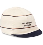 Pas Normal Studios - Logo-Print Stretch-Cotton Cycling Cap - White