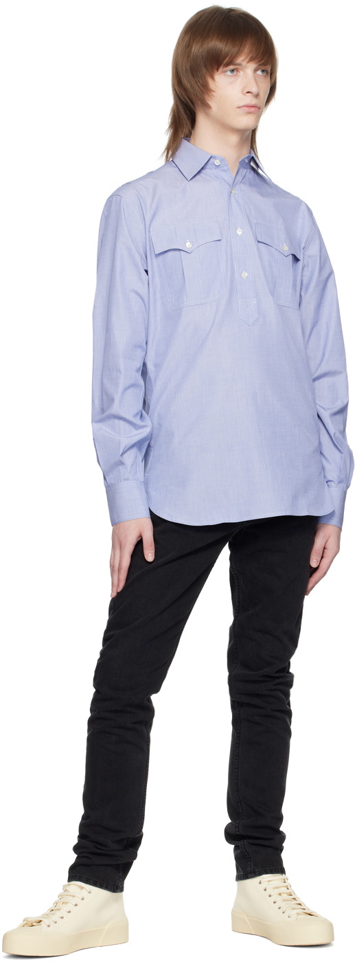 Sébline Blue Safari Shirt