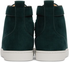 Christian Louboutin Green Louis Sneakers