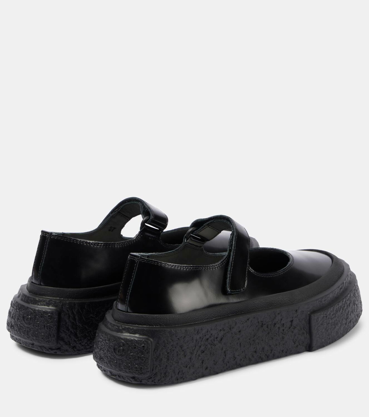 MM6 Maison Margiela Leather Mary Jane flats MM6 Maison Margiela