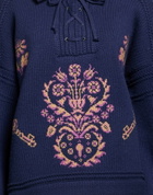 Etro Womens Sweater in Navy