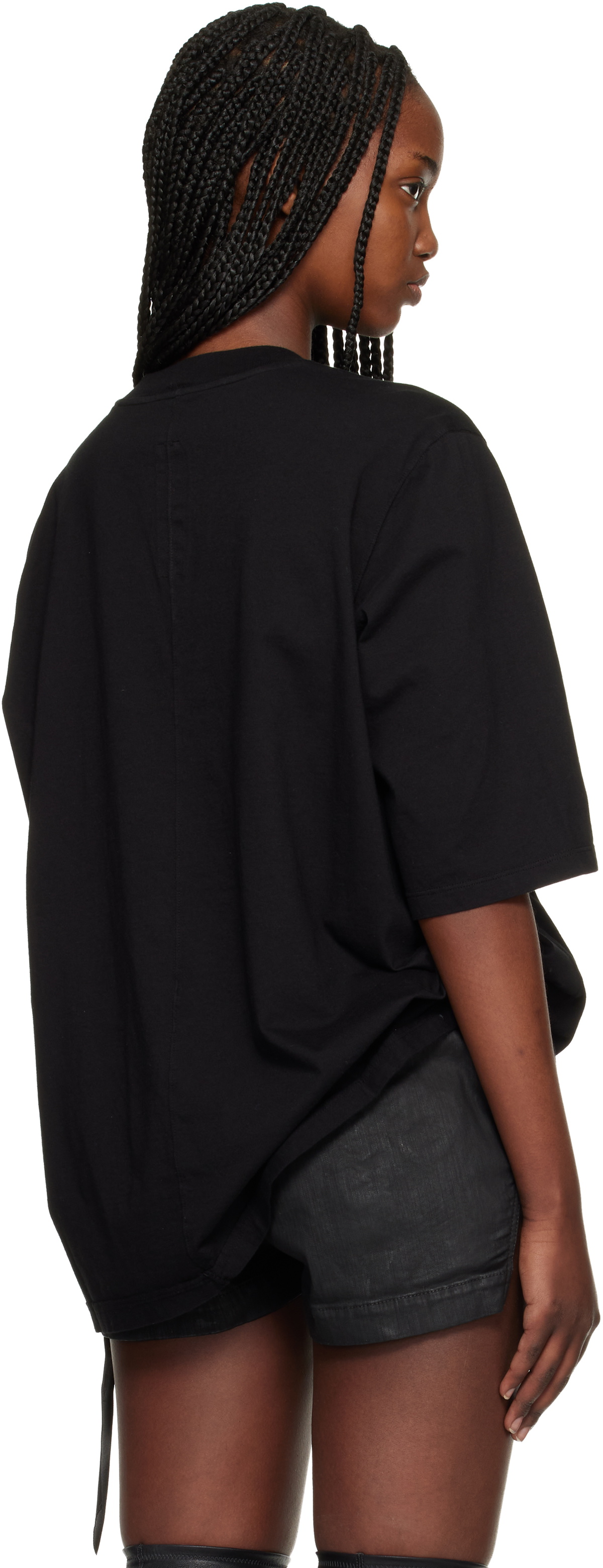 Rick Owens DRKSHDW Black Temple Walrus T-shirt