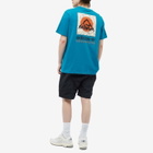 Adidas Men's Adventure Mountain T-Shirt in Active Teal