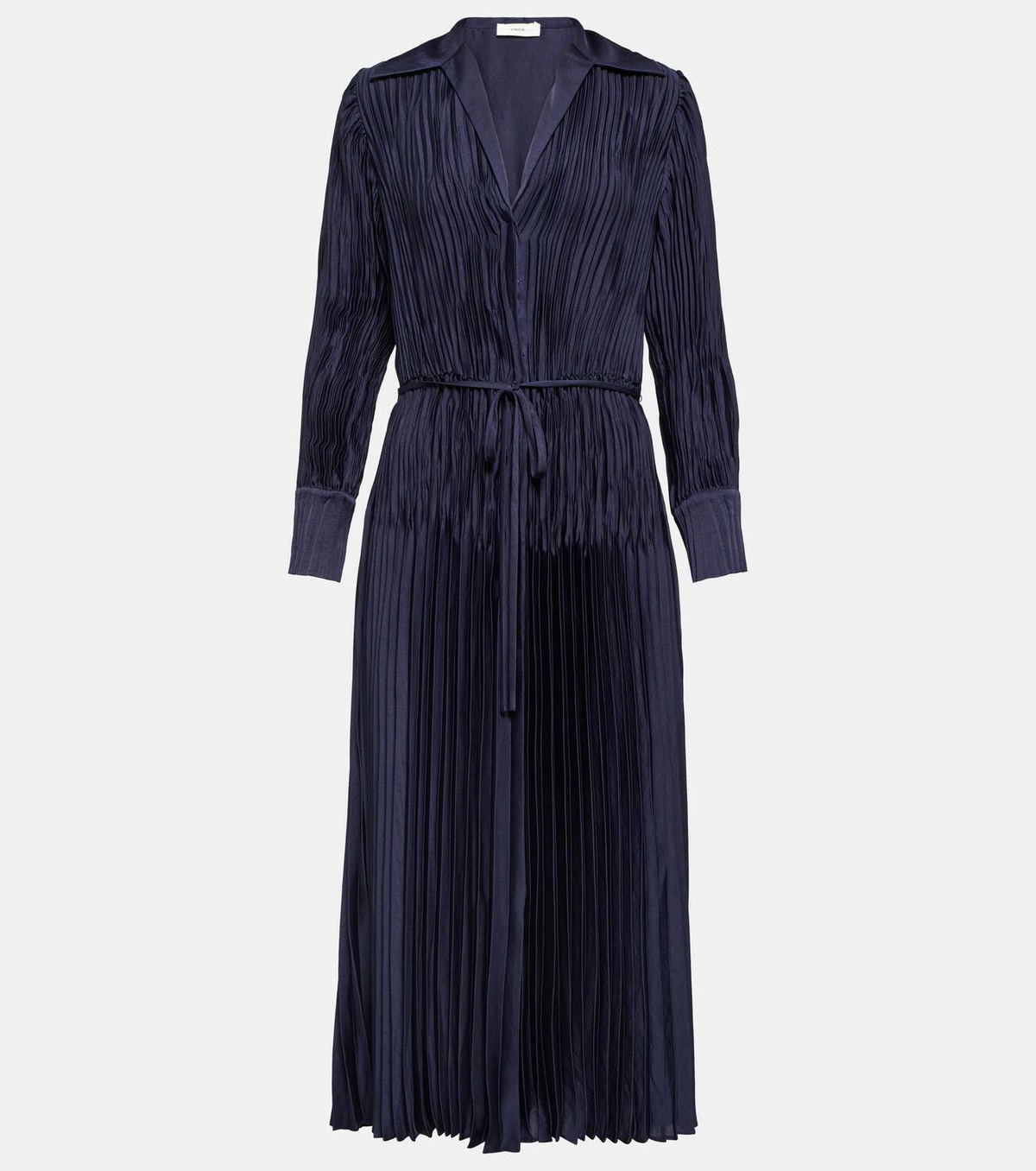 strapless open back dress Structured Pleated Mini Dress