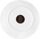 Versace White Rosenthal 'Le Jardin' Plate, 21 cm