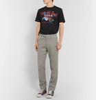 Vetements - Printed Cotton-Jersey T-Shirt - Men - Black