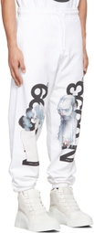 Aitor Throup’s TheDSA White 'No0093' Lounge Pants