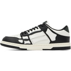 AMIRI Black & White Skel-Top Low Sneakers