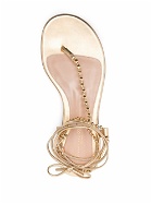GIANVITO ROSSI - Soleil Leather Thong Sandals