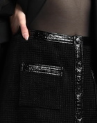 Maje Womens Mini skirt in Black