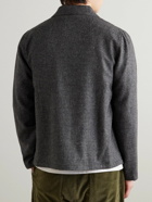 Officine Générale - Byron Checked Wool Overshirt - Gray