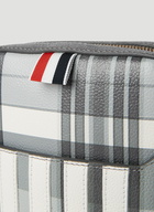 Thom Browne - Vertical Camera Crossbody Bag in Grey