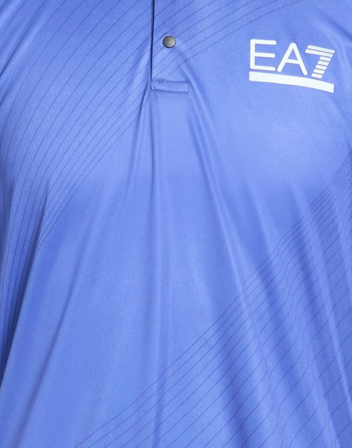 Ea7 Mens Polo shirt in Purple