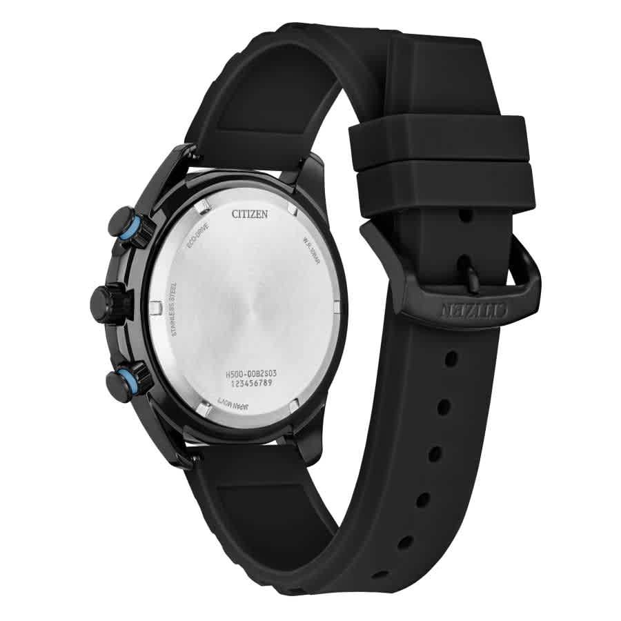 Citizen Brycen Chronograph Black Dial Mens Watch AT2587-02E