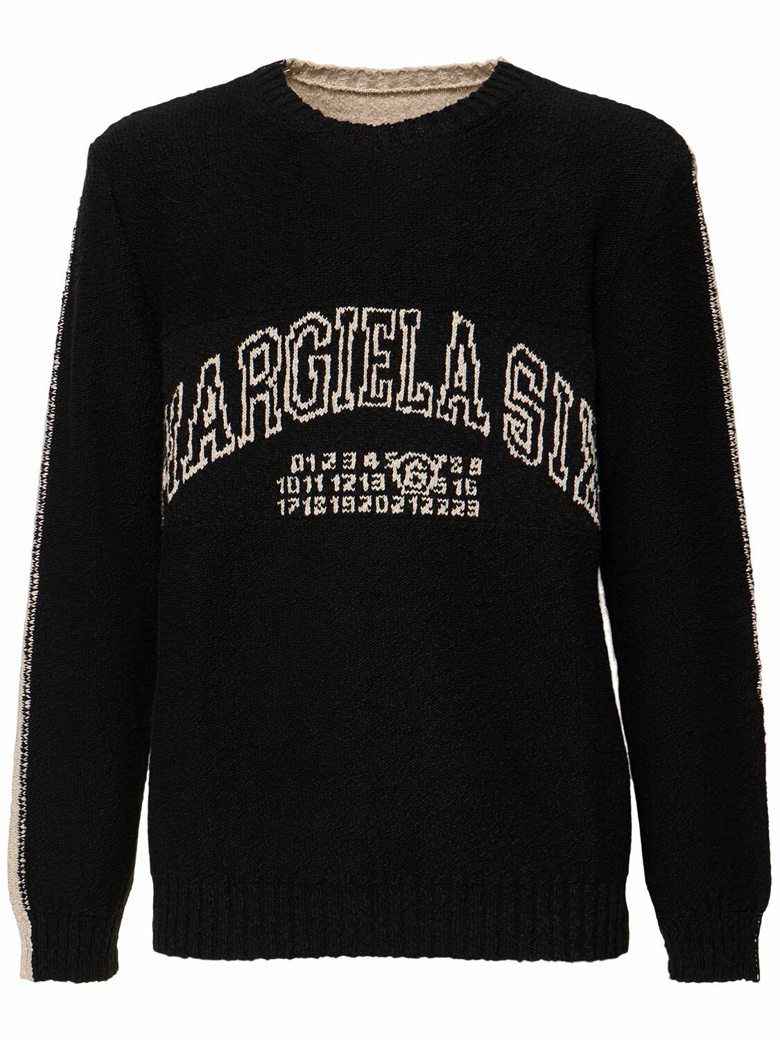 MM6 MAISON MARGIELA Margiela Six Cotton & Linen Sweater MM6 Maison