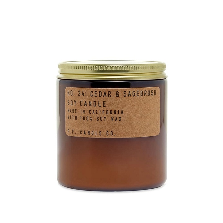 Photo: P.F. Candle Co No.34 Cedar & Sagebrush Soy Candle