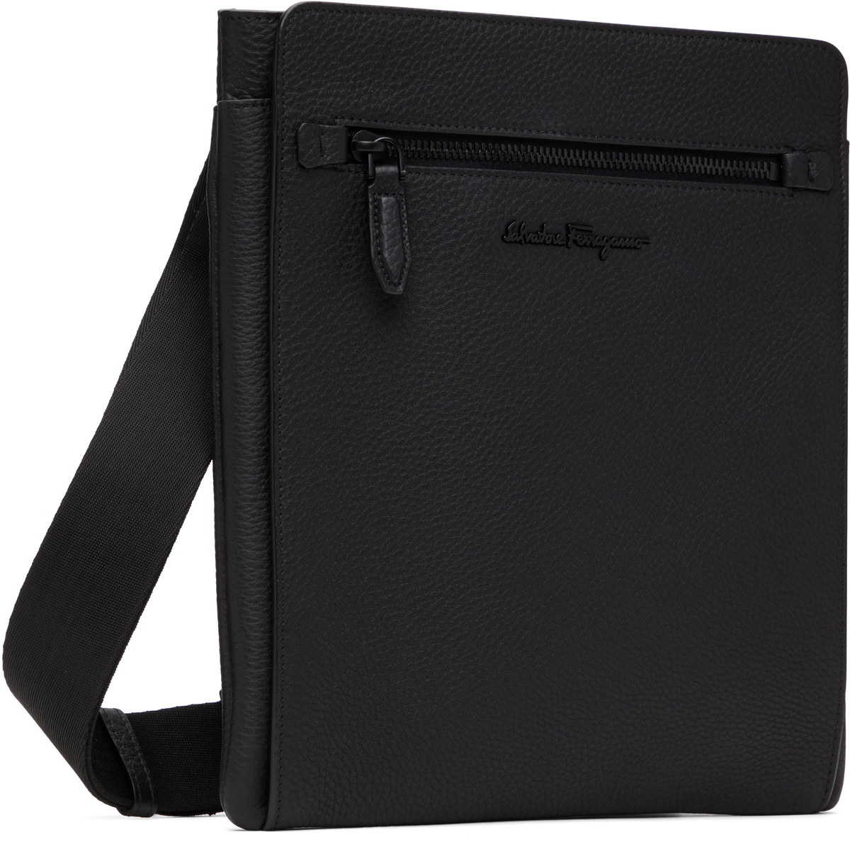 Ferragamo Black Cross Body Bag