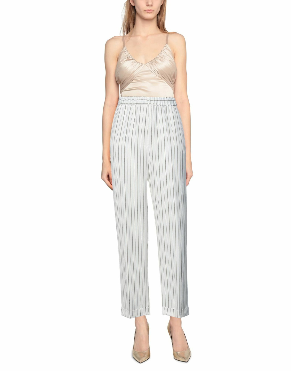 Peserico Womens Pants Ivory