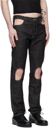Vivienne Westwood Black Cutout Jeans
