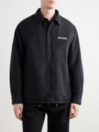 Visvim - Embroidered Wool and Silk-Blend-Twill Jacket - Black