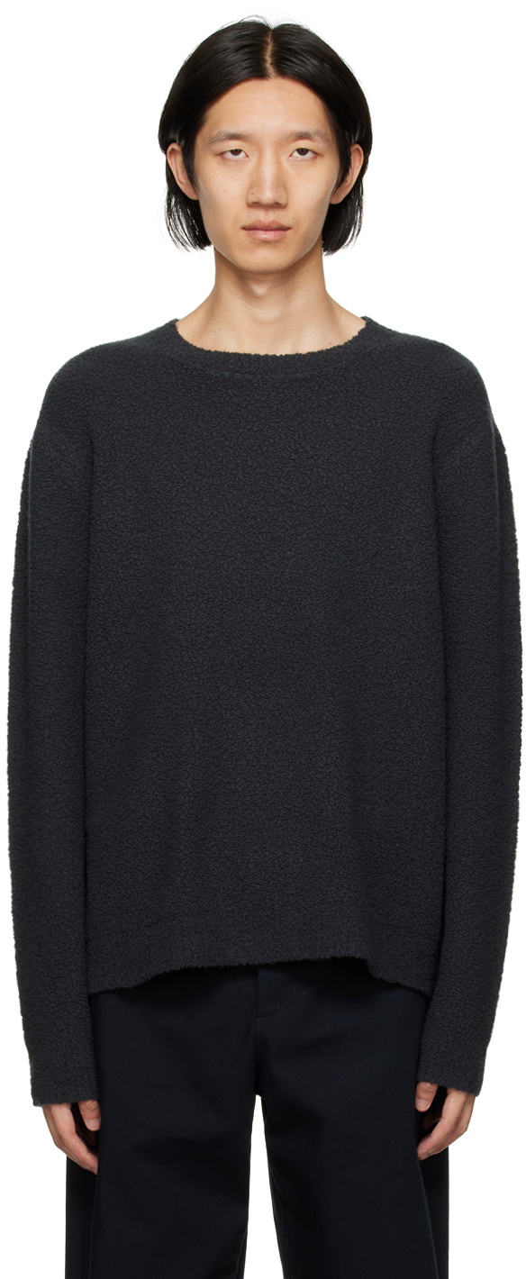 Craig Green Gray Felt Patch Sweater Craig Green