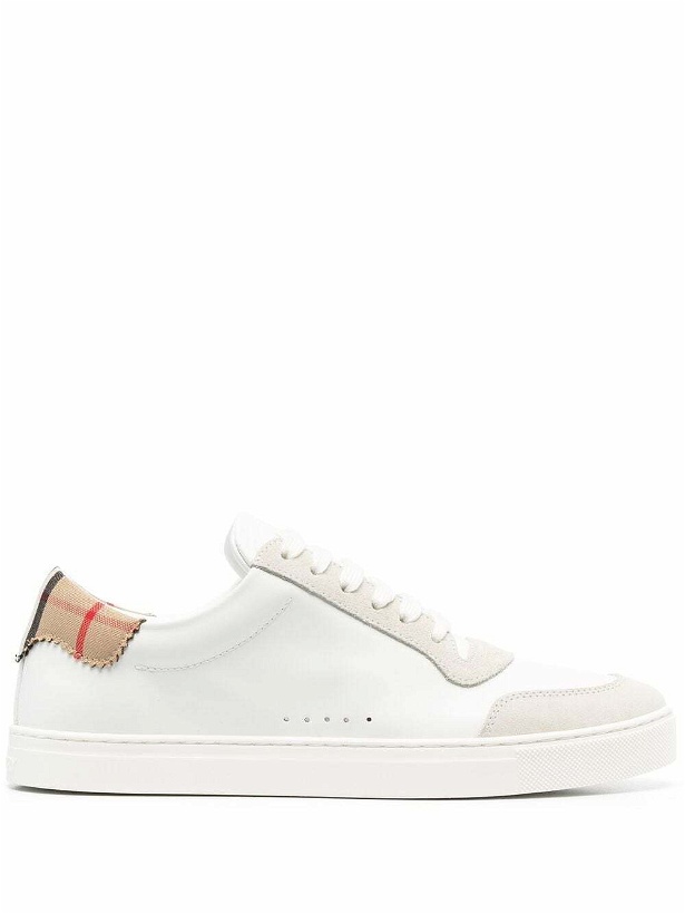 Photo: BURBERRY - Leather Sneakers