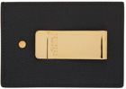 TOM FORD Black Money Clip Card Holder