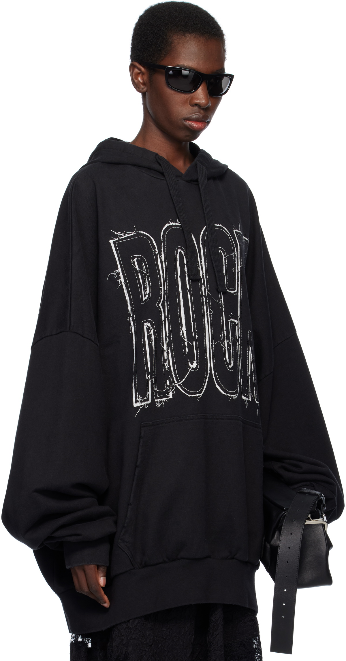 VAQUERA Black Giant Hoodie