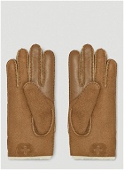 Embroidery Gloves in Beige