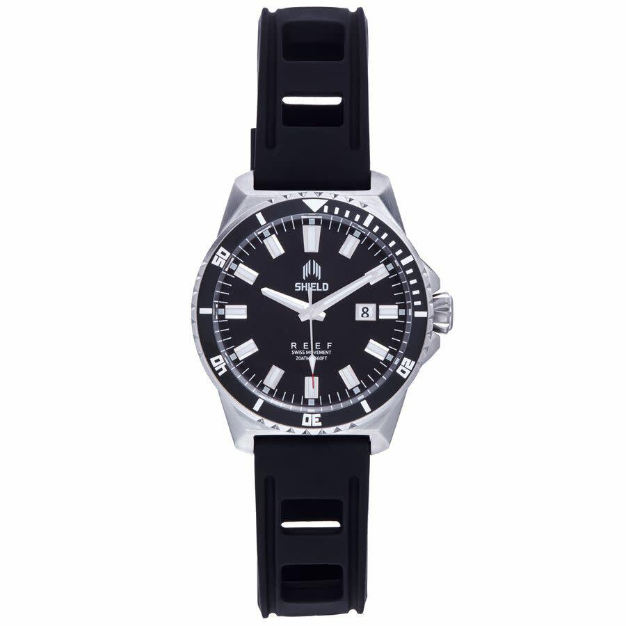 Shield Reef Black Dial Mens Watch SLDSH119-1