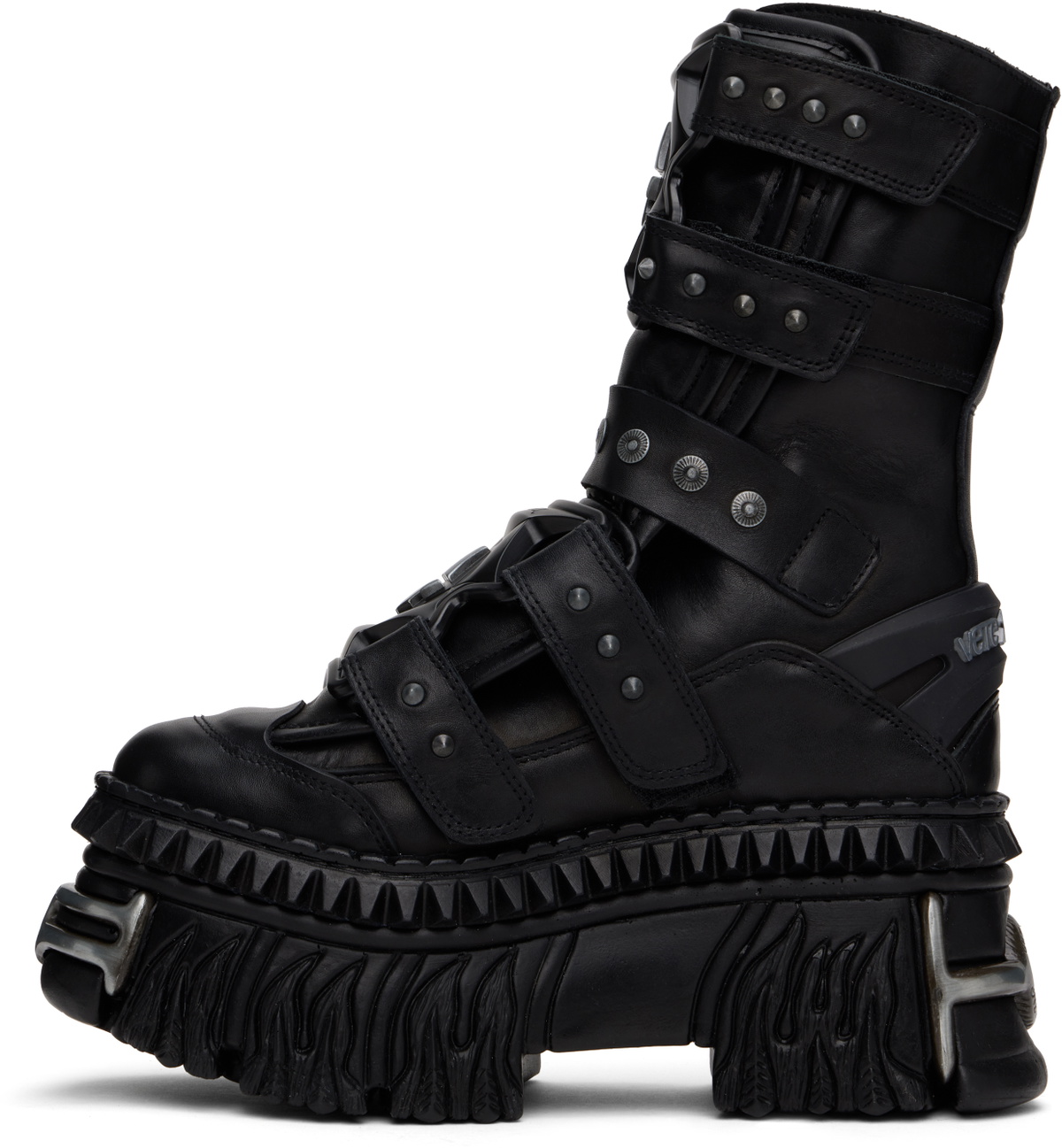 VETEMENTS Black New Rock Edition Gamer Boots