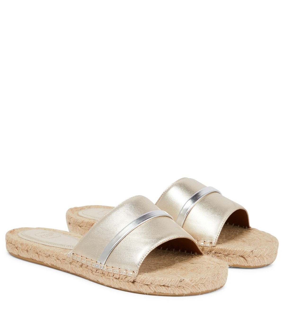 Malone Souliers Sol metallic espadrille sandals Malone Souliers