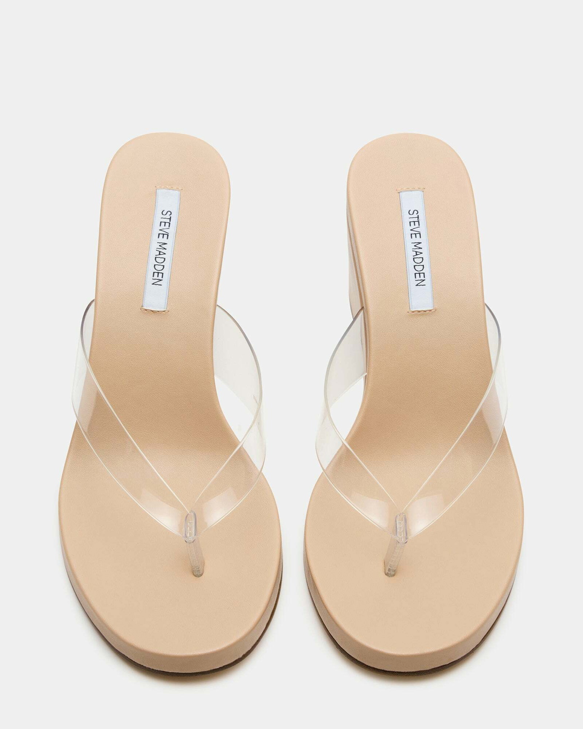 Steve Madden Playing Heels in Clear