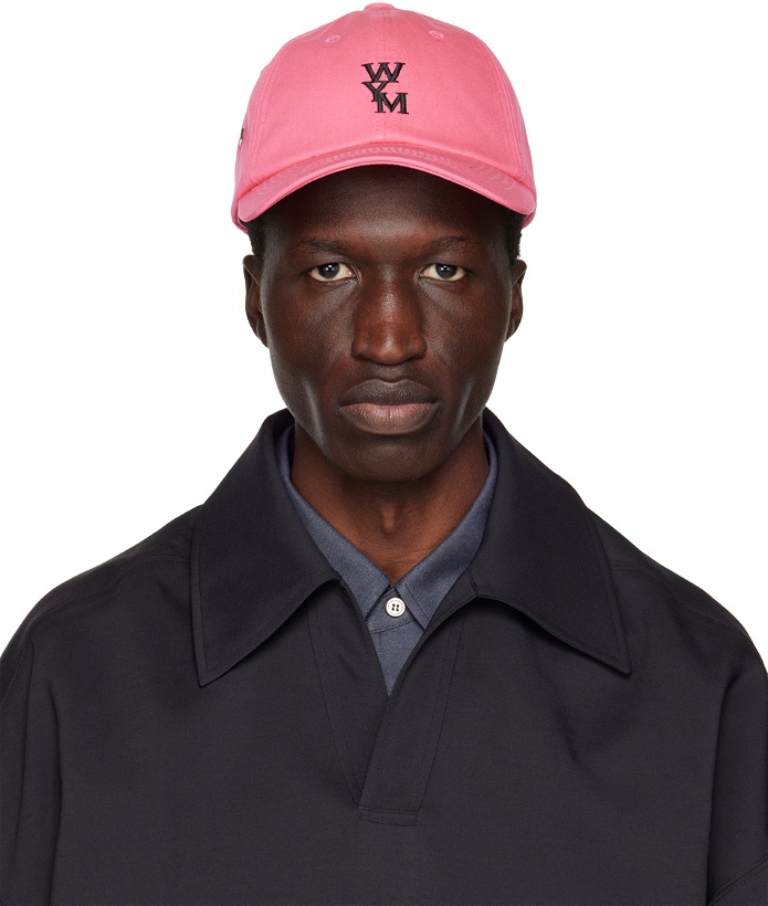 Photo: Wooyoungmi Pink Embroidered Cap