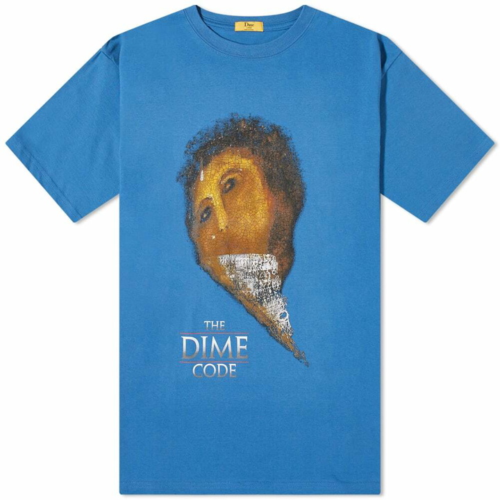 Photo: Dime Men's Code T-Shirt in Blue