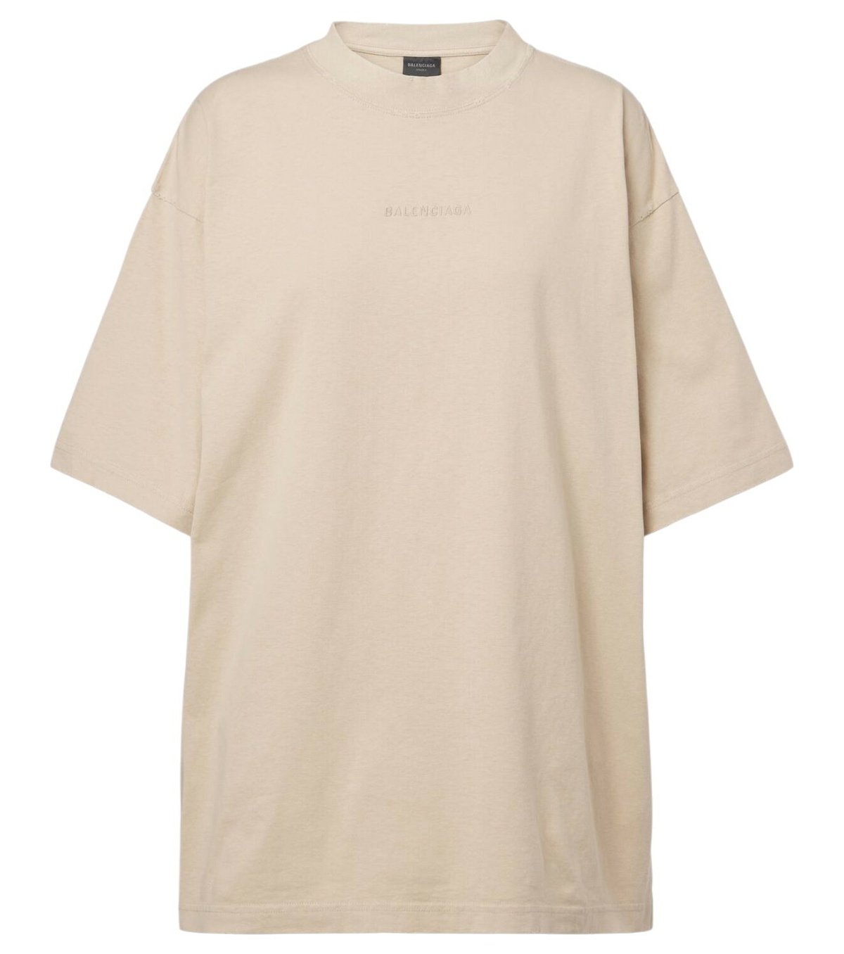 Balenciaga Off-White 'Beverly Hills' Fitted T-Shirt Balenciaga