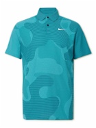Nike Golf - Tour Dri-FIT ADV Jacquard Golf Polo Shirt - Blue
