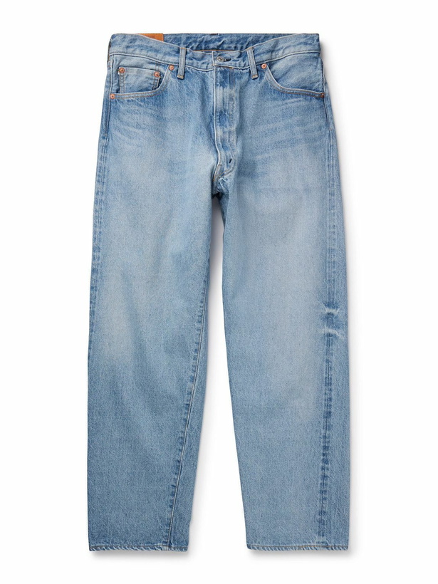 Photo: Kaptain Sunshine - Straight-Leg Selvedge Jeans - Blue
