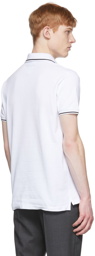 Dsquared2 White Cotton Polo