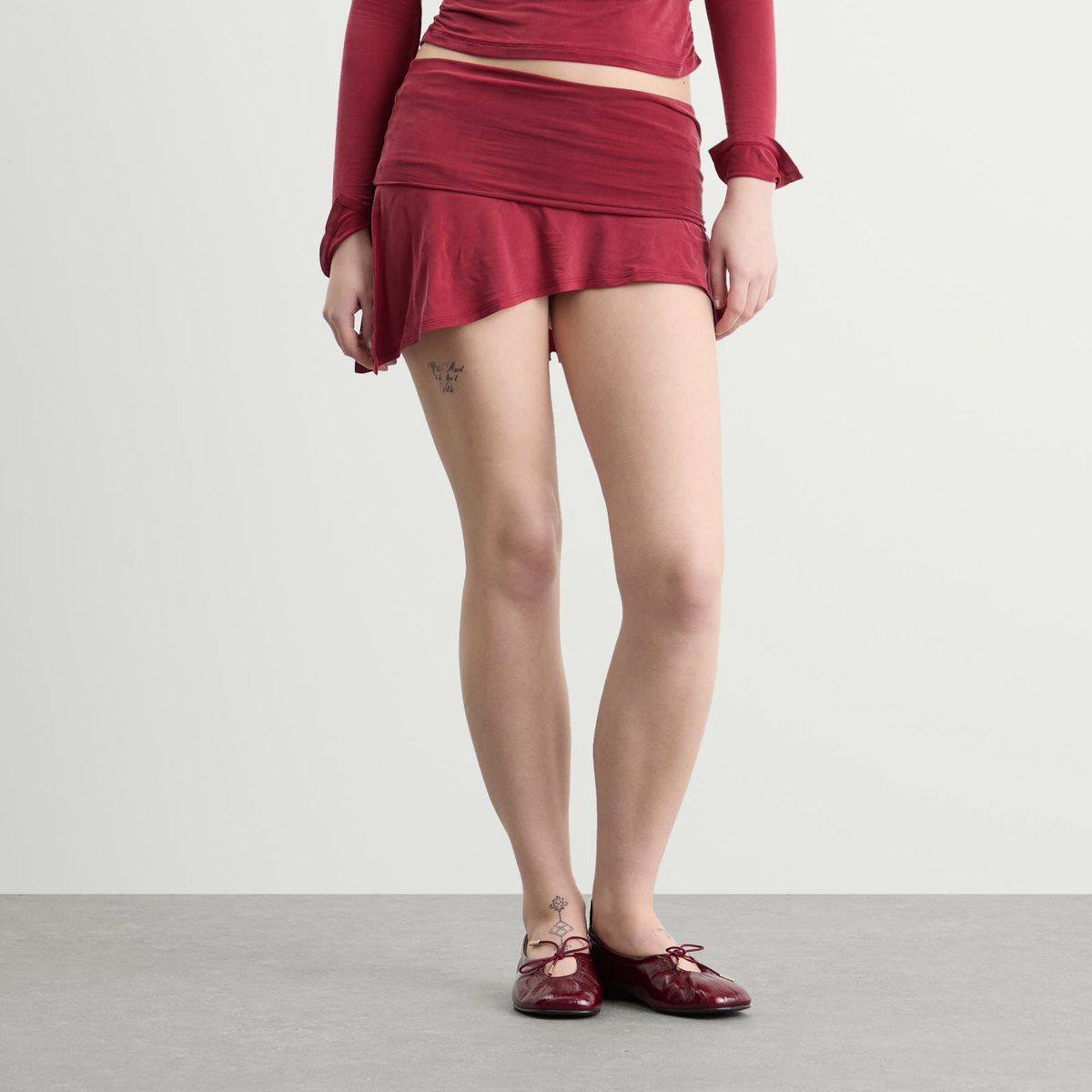 Peachy Den Women's Kylie Skort in Red Sandstone
