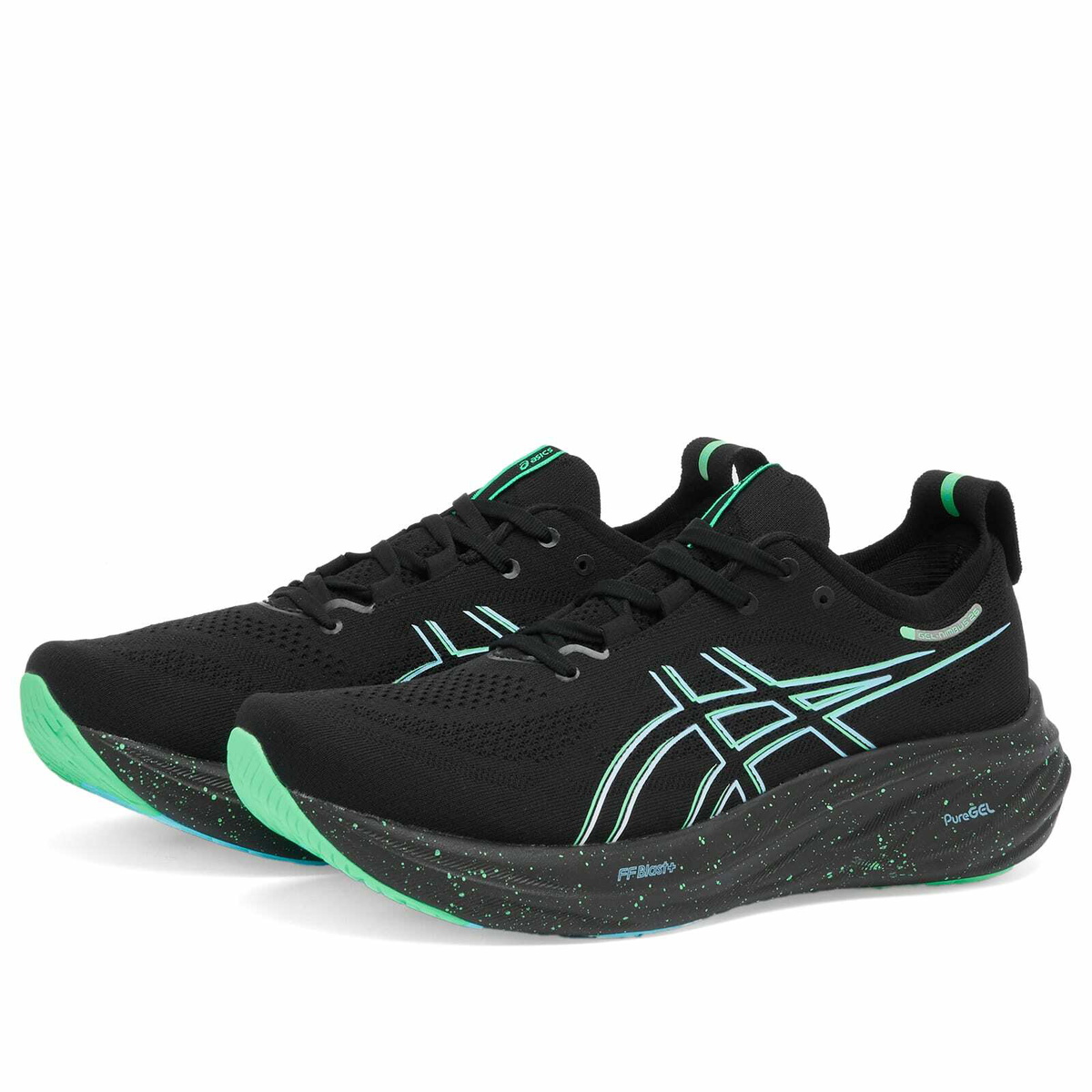 Asics Running Asics GEL-NIMBUS 26 Sneakers in Black/Soothing Sea
