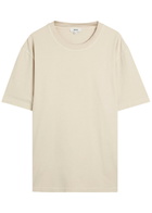 Agolde Asha Cotton T-shirt Beige