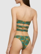 REINA OLGA Cage Strapless Bikini with Rings