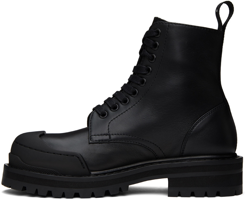 Marni Black Dada Combat Boots